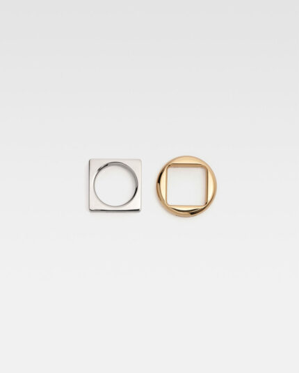 La Bague Rond Light Gold/Circle ring