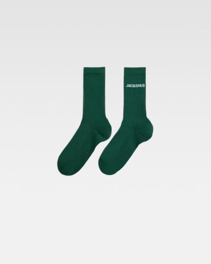 Les chaussettes Jacquemus Dark Green