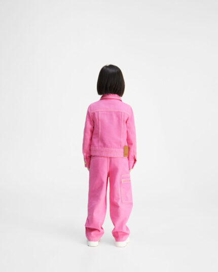 Le de Nîmes Large enfant/Pink Workwear jeans